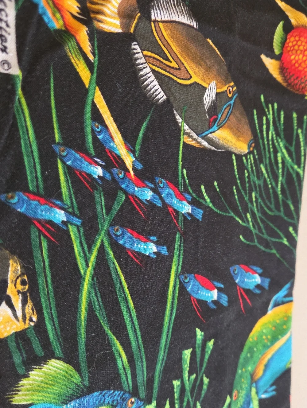 The Alexander Henry Collection Multi Colors FISHIES Marine Life 1.53 Yards